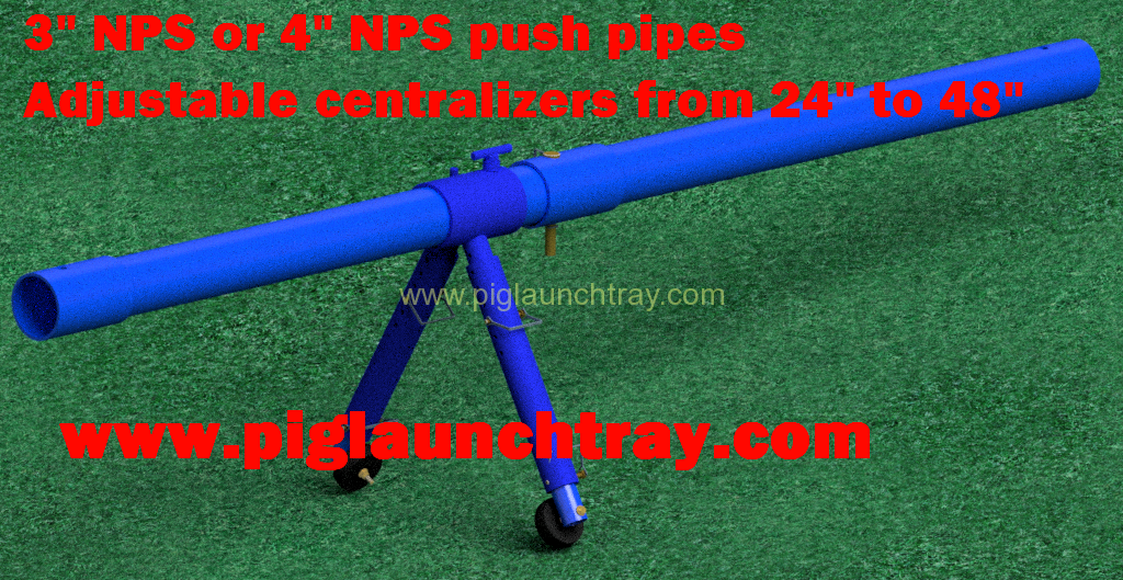 PUSHPIPE with centralizer                         